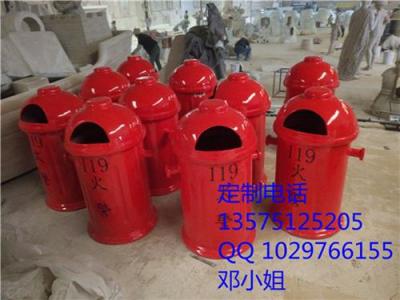 玻璃鋼消防栓垃圾桶 四川環(huán)衛(wèi)防火垃圾桶廠