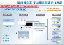 模具企业管理软件 精纬软件模企宝 模具ERP
