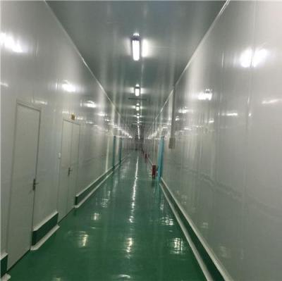 湖北荊州牛奶食品廠凈化車間安裝