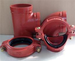 濰坊消防溝槽管件法蘭管件DN30-DN400mm廠家