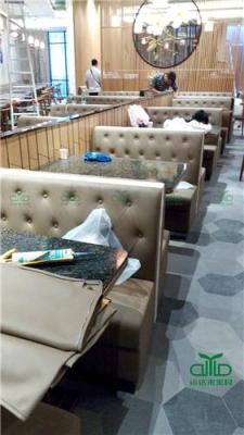 餐饮沙发 卡座沙发 咖啡厅西餐厅茶餐厅卡座