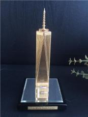 世界著名建筑 美国新世贸中心水晶模型