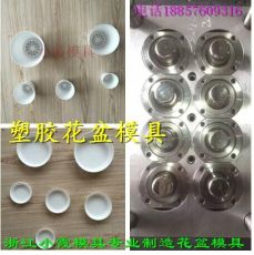 中国圆形塑胶花盆模具加工