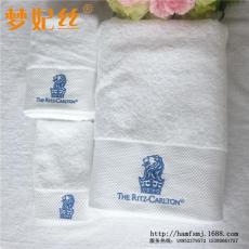 梦妃丝厂家生产定制纯棉白色绣花方面浴套装