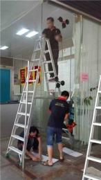 广州专业办公司玻璃门维修安装